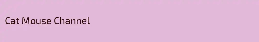 Cat Mouse Channel